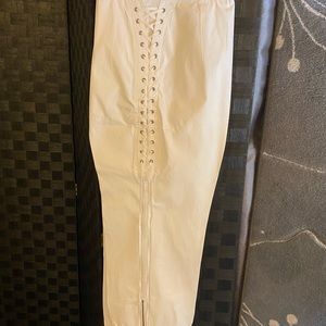 Two piece white outfit used worn once.